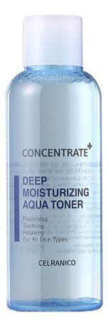 Тонер для глубокого увлажнения кожи лица Deep Moisturizing Aqua Toner 120мл