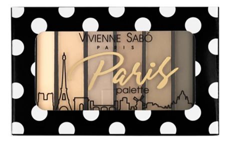Палетка теней для век Eyeshadow Palette Mini Paris: No 01