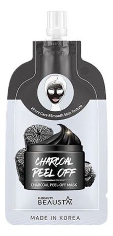 Очищающая угольная маска для лица Charcoal Peel Off Mask 20мл