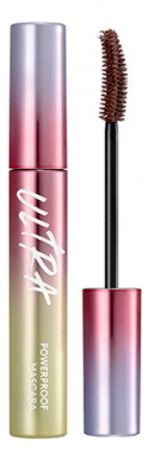 Водостойкая тушь для ресниц Ultra Powerproof Mascara Curling & Slim 8г: Rosy Brown