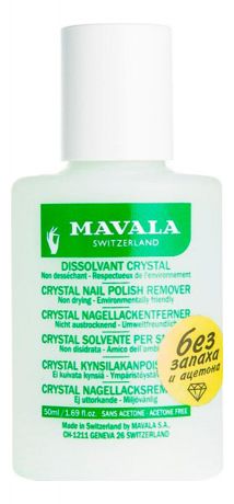 Жидкость для снятия лака Crystal Nail Polish Remover: Жидкость 50мл