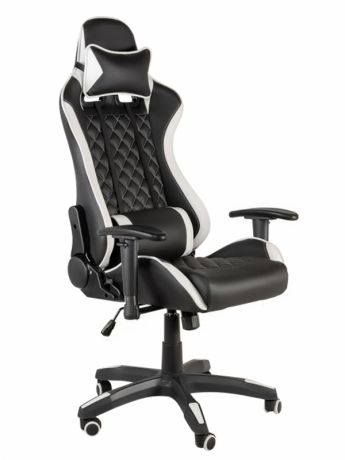 Компьютерное кресло Меб-фф MFG-6023 Black-White