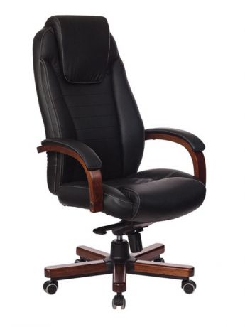 Компьютерное кресло Бюрократ T-9923 Walnut Black Выгодный набор + серт. 200Р!!!