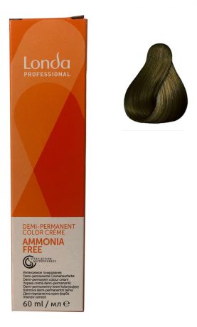 Крем-краска для интенсивного тонирования волос Ammonia Free 60мл: 6/71 темный блонд коричнево-пепельный