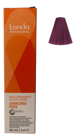 Крем-краска для интенсивного тонирования волос Ammonia Free 60мл: 5/66 Светлый шатен интенсивно-фиолетовый