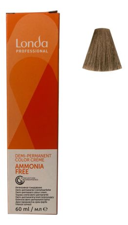 Крем-краска для интенсивного тонирования волос Ammonia Free 60мл: 6/3 Темный блонд золотистый