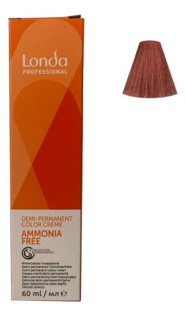 Крем-краска для интенсивного тонирования волос Ammonia Free 60мл: 6/4 Темный блонд медный