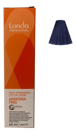 Крем-краска для интенсивного тонирования волос Ammonia Free 60мл: 2/8 Сине-черный
