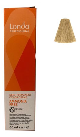 Крем-краска для интенсивного тонирования волос Ammonia Free 60мл: 8/0 Светлый блонд