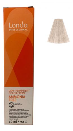 Крем-краска для интенсивного тонирования волос Ammonia Free 60мл: 10/6 Яркий блонд фиолетовый