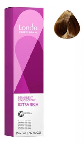 Стойкая крем-краска для волос Permanent Color Creme Extra Rich 60мл: 6/77 Темный блонд интенсивно-коричневый