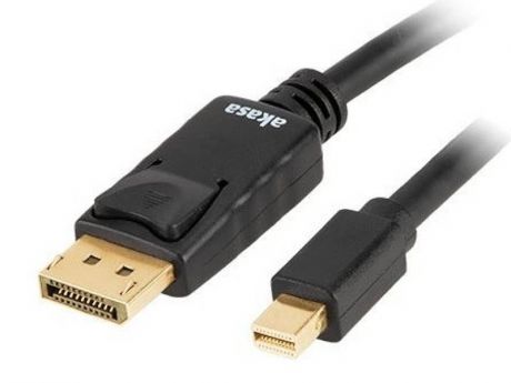 Аксессуар Akasa Mini DisplayPort - DisplayPort 2m AK-CBDP22-20BK