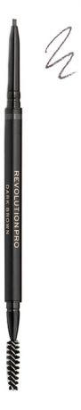 Контурный карандаш для бровей со щеточкой Define & Fill Brow Pencil: Dark Brown