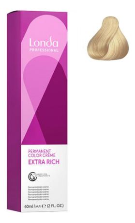 Стойкая крем-краска для волос Permanent Color Creme Extra Rich 60мл: 12/96 Специальный блонд сандрэ фиолетовый