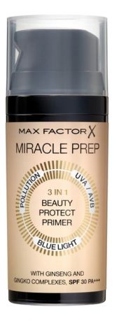 Праймер для лица Miracle Prep 3 in 1 Beauty Protect Primer 30мл