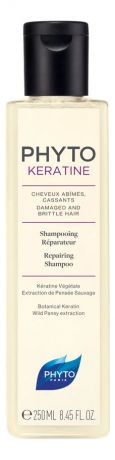 Восстанавливающий шампунь для волос Phytokeratine Shampoing Reparateur 250мл