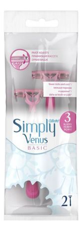 Одноразовый станок Venus Simply 3: Станок 2шт