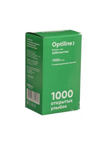 Зубочистки OptiLine 1000шт 10-2021