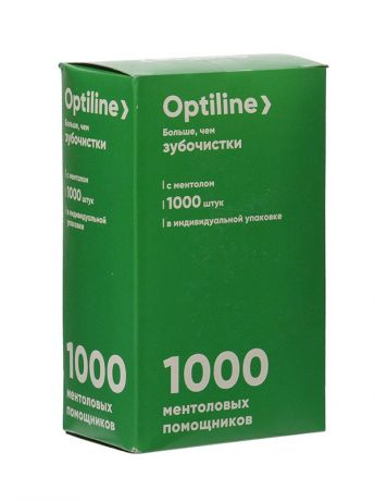 Зубочистки OptiLine 1000шт 10-0510