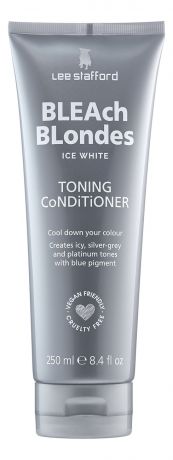 Тонирующий кондиционер для осветленных волос Bleach Blondes Ice White Toning Conditioner 250мл