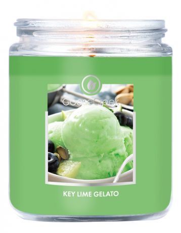 Ароматическая свеча Key Lime Gelato (Лимонное мороженное): свеча 198г