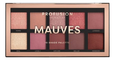 Палетка теней для век Mauves Palette 110г