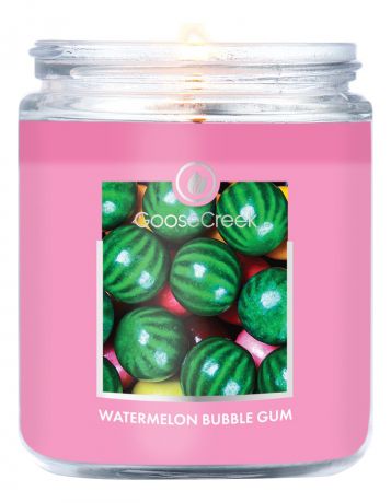 Ароматическая свеча Watermelon Bubble Gum (Арбузная жевательная резинка): свеча 198г