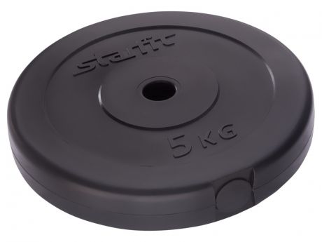 Диск пластиковый Starfit BB-203 d-26mm 5kg Black УТ-00007180