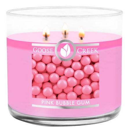 Ароматическая свеча Pink Bubble Gum (Жевательная резинка): свеча 411г