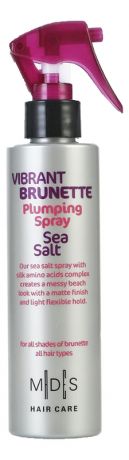 Спрей для эффекта мокрых волос MDS Hair Care Vibrant Brunette Plumping Spray Sea Salt 200мл