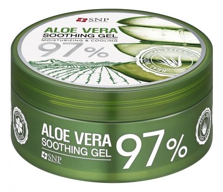 Увлажняющий гель для лица и тела Аloe Vera 97% Soothing Gel 300мл