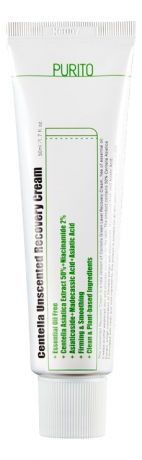 Крем для лица с экстрактом центеллы азиатской Centella Unscented Recovery Cream 50мл