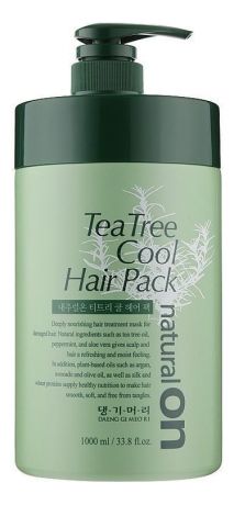 Охлаждающая маска для волос с маслом чайного дерева Naturalon Tea Tree Cool Hair Pack: Маска 1000мл