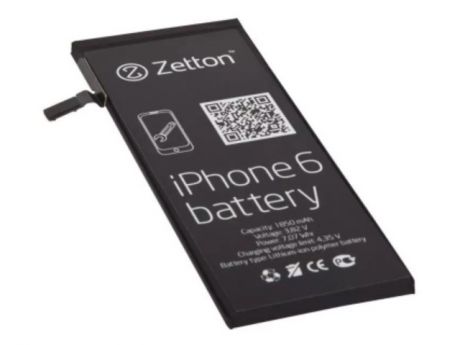 Аккумулятор Zetton для APPLE iPhone 6 1850mAh ZTBATI6