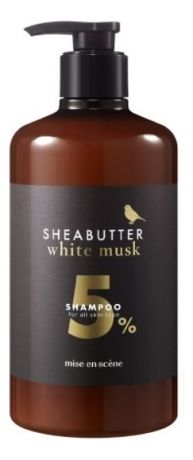 Шампунь для волос с маслом ши Shea Butter White Musk Shampoo 880мл