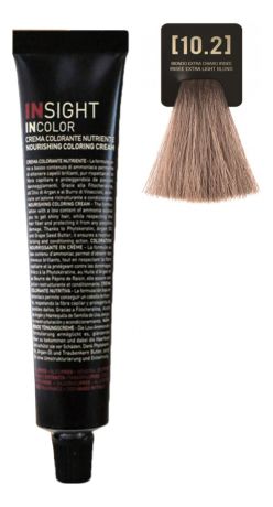 Крем-краска для волос с фитокератином Incolor Crema Colorante 100мл: 10.2 Перламутровый супер светлый блондин