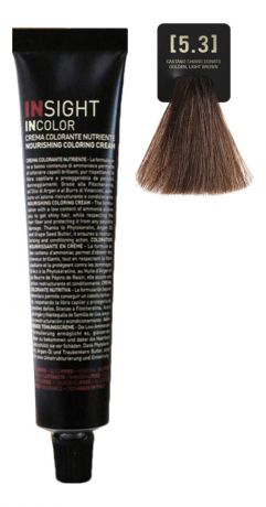 Крем-краска для волос с фитокератином Incolor Crema Colorante 100мл: 5.3 Золотистый светло-коричневый
