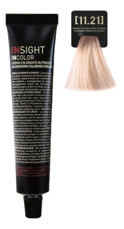 Крем-краска для волос с фитокератином Incolor Crema Colorante 100мл: 11.21 Платиново-фиолетовый пепельный блондин