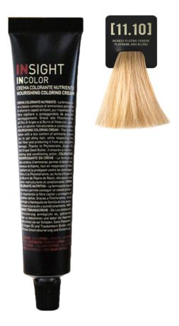 Крем-краска для волос с фитокератином Incolor Crema Colorante 100мл: 11.10 Платиново-пепельный блондин