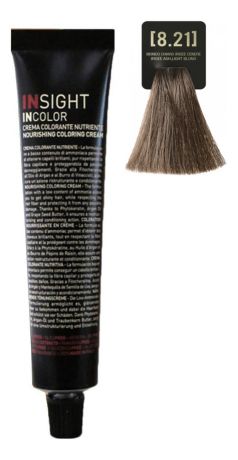 Крем-краска для волос с фитокератином Incolor Crema Colorante 100мл: 8.21 Перламутрово-пепельный светлый блондин