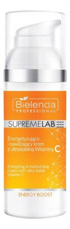 Энергетический и увлажняющий крем для лица SupremeLab Energy Boost Energizing & Moisturizing Cream With Ultra-Stable Vitamin C 50мл