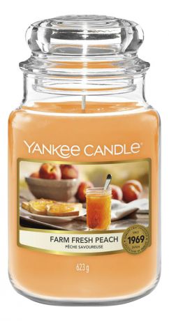 Ароматическая свеча Farm Fresh Peach: свеча 623г