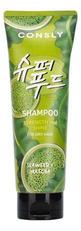 Шампунь для блеска волос с экстрактом зеленого чая матча Shampoo Strength And Shine 250мл