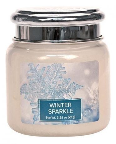 Ароматическая свеча Winter Sparkle: свеча 92г