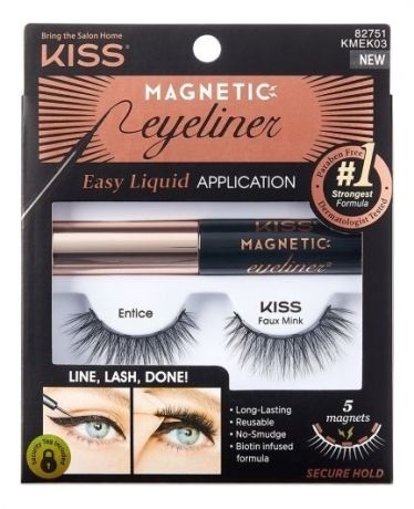 Магнитные ресницы Magnetic Eyeliner Lash: Entice KMEK03