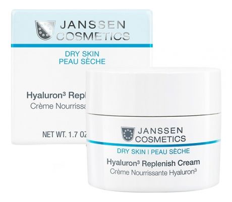 Регенерирующий насыщенный крем для лица с гиалуроновой кислотой Hyaluron3 Replenisher Cream 50мл