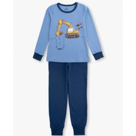 Домашняя одежда Baykar Пижама для мальчика Экскаватор