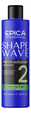 Перманент для химической завивки нормальных волос Shape Wave Perm Solution: Перманент 400мл