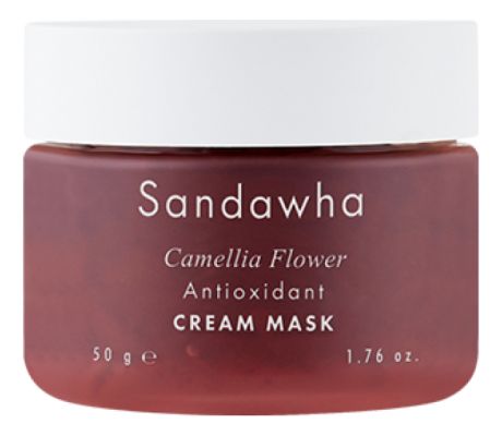 Антиоксидантная маска для лица на основе экстракта цветка камелии японской Camellia Flower Antioxidant Cream Mask 50г