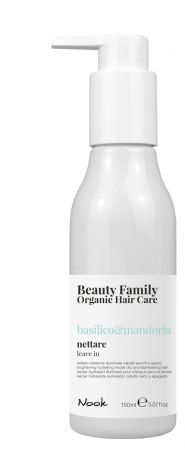 Несмываемый нектар для сухих и тусклых волос Beauty Family Nettare Basilico & Mandorla 150мл